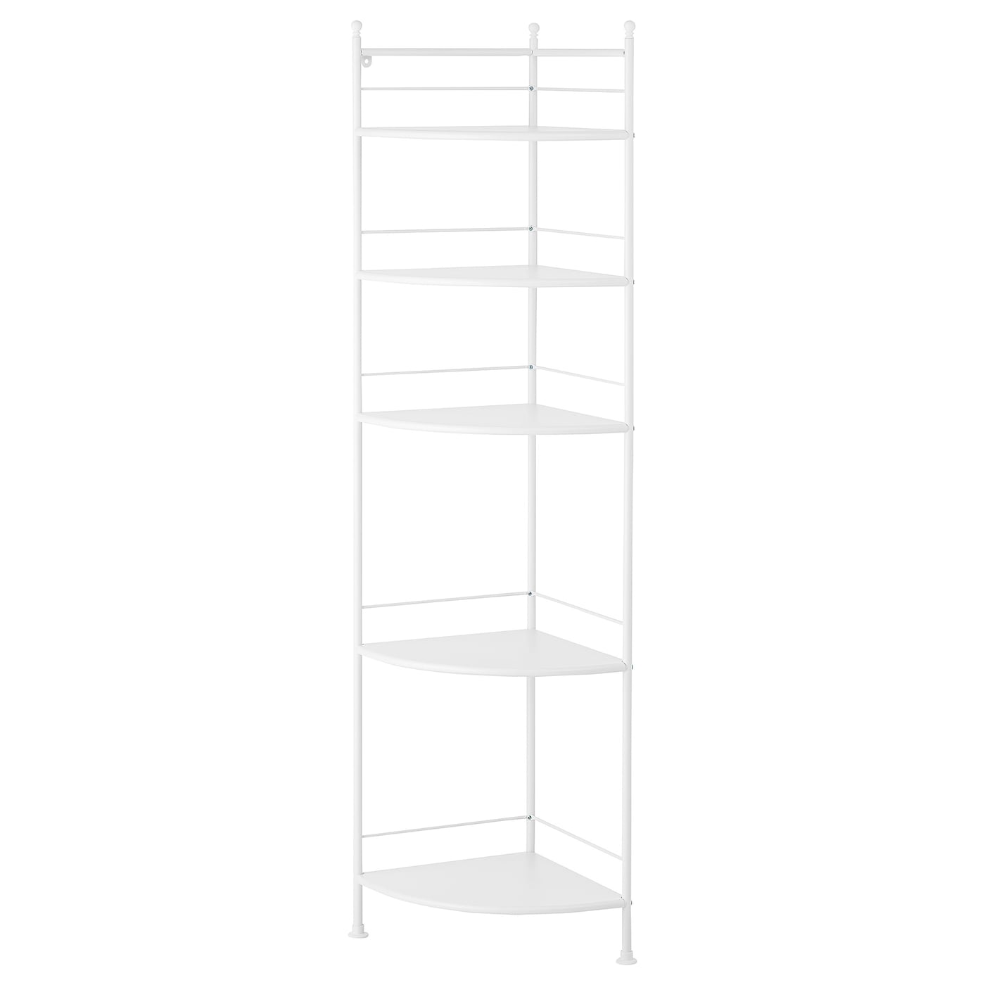 FROSJON IKEA Hamam rəfi, künc, ağ, 35x156 sm