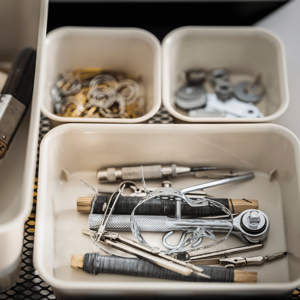 NOJIG IKEA Orqanayzer, plastik/bej rəngdə, 15x20x5 sm