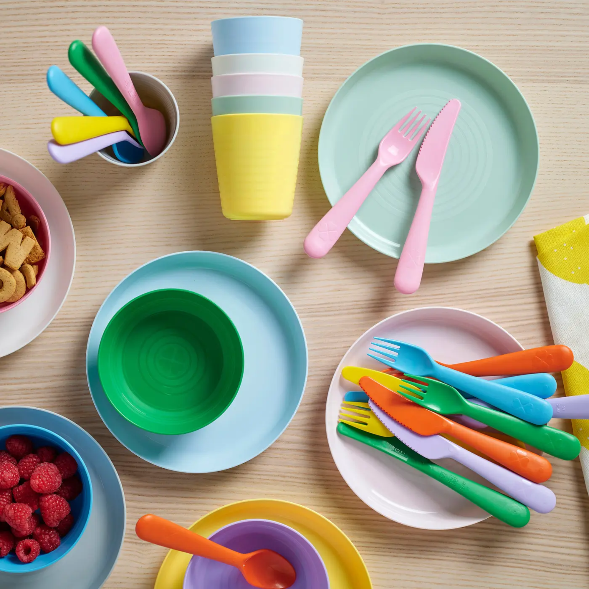 KALAS IKEA Uşaq stəkan dəsti, 230 ml, 6 ədəd müxtəlif rənglər / mövsümi kolleksiya