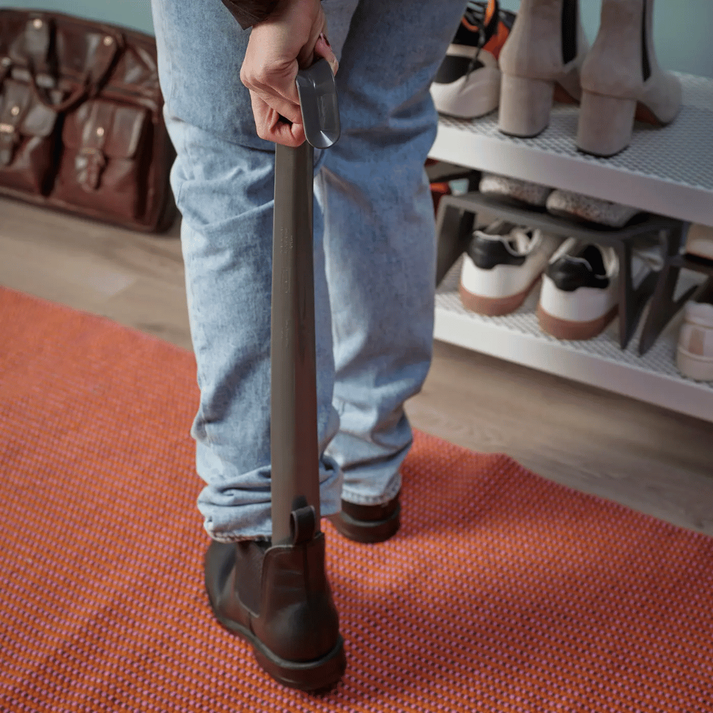 MURVEL IKEA Ayaqqabı dabankeşi, rojok, boz rəng, 61 sm