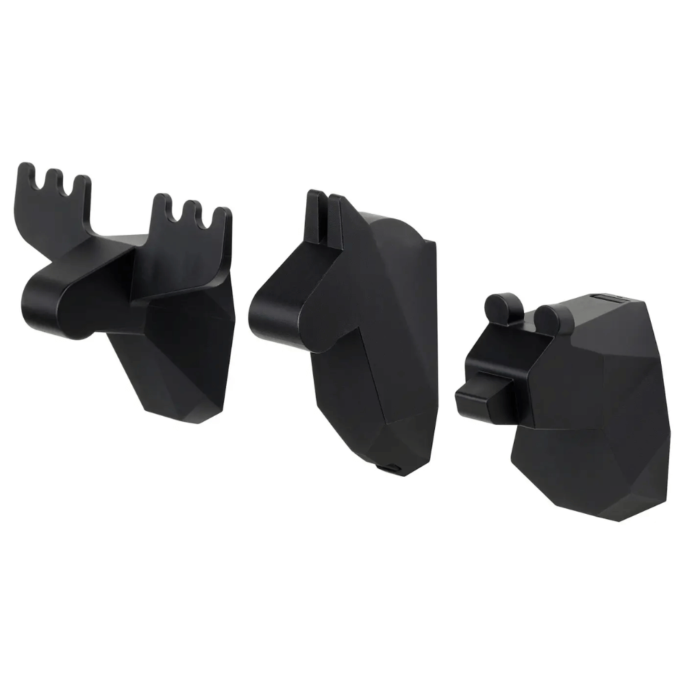 FROSADD IKEA Asılqan, qara, 3 ədəd