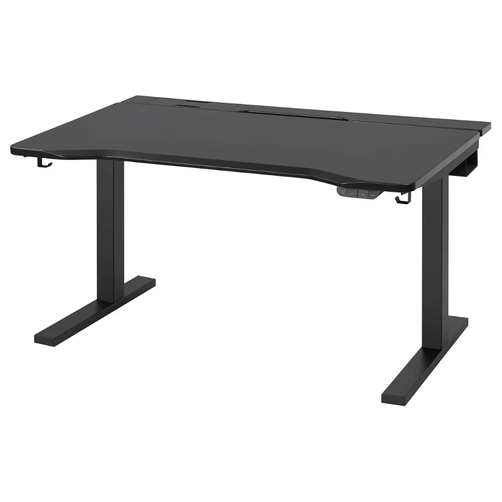 UTMANING IKEA Oyun stolu-transformer, elektrikli/qara, 120x80 sm
