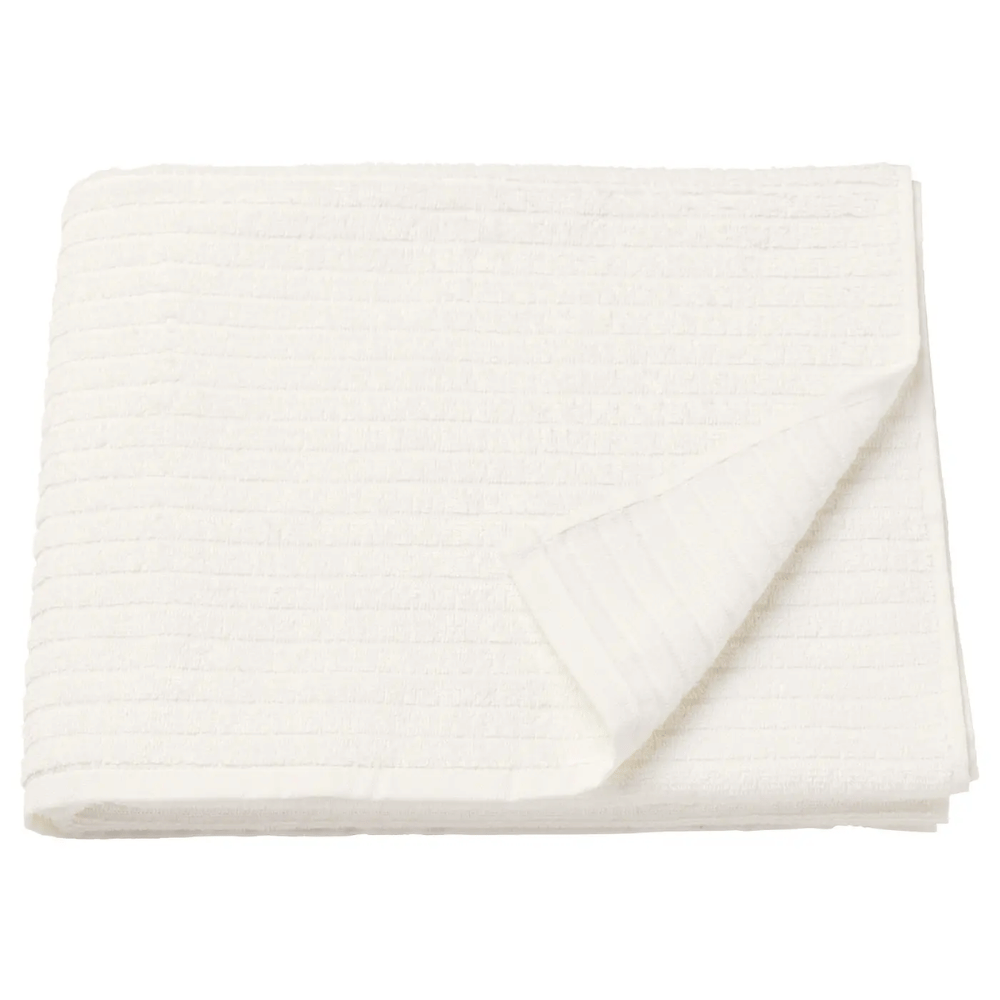 VAGSJO IKEA Hamam dəsmalı, ağ, 70x140 sm