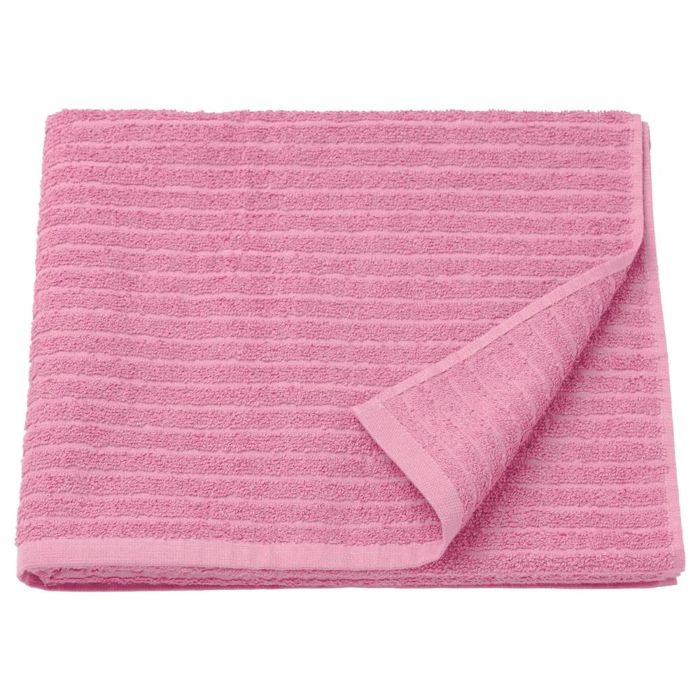 VAGSJO IKEA Hamam dəsmalı, çəhrayı, 70x140 sm