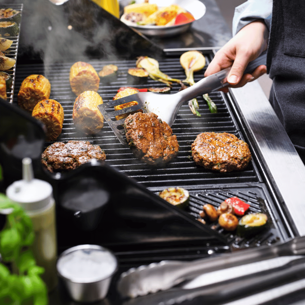 GRILLTIDER IKEA Qril aksesuarları dəsti, 2 parça, paslanmaz polad