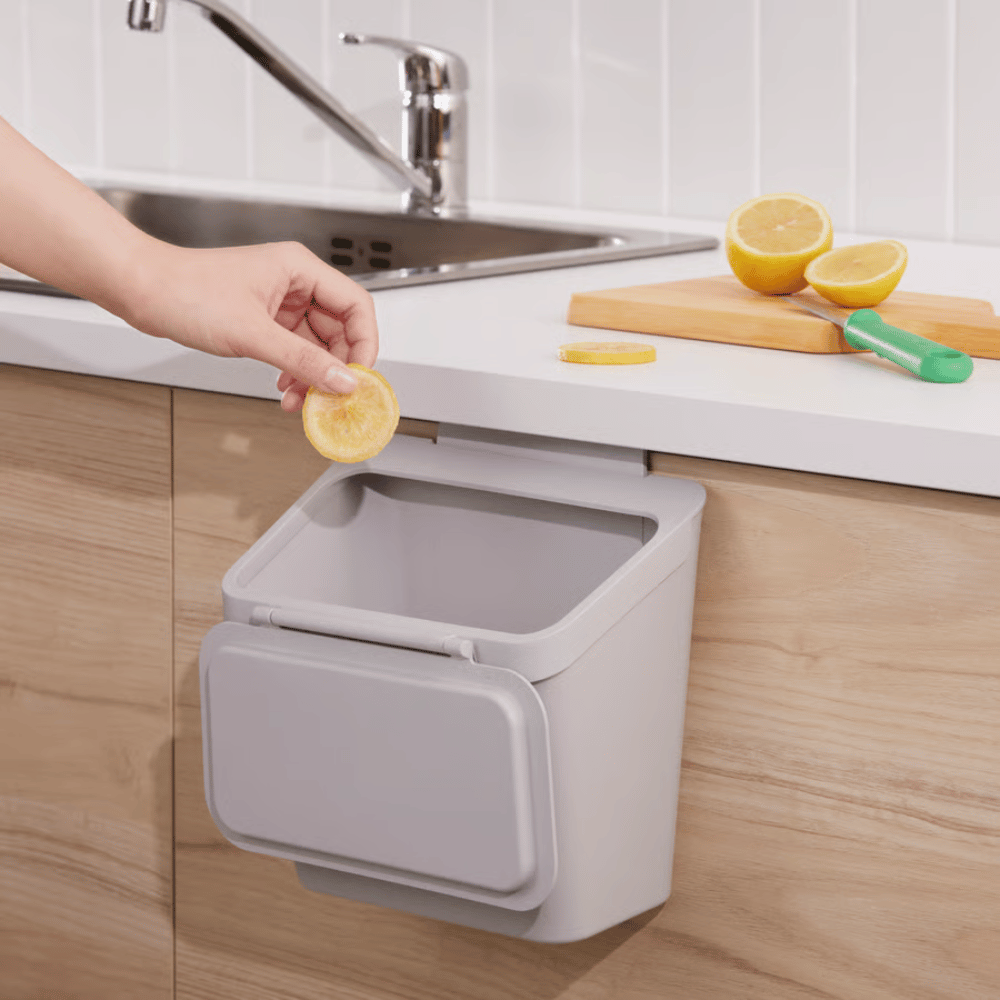 SKOLAST IKEA Şkaf üçün zibil konteyneri, açıq boz, 3.3 lt