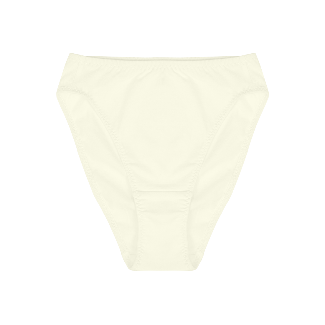 Трусы с вырезом на бедре Сливочное масло