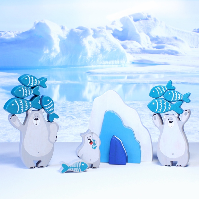 Семейство северных медведей