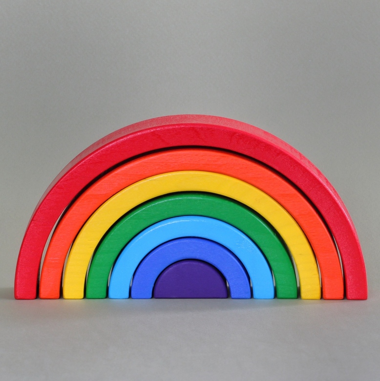 Большая радуга 7 цветов "Классика"