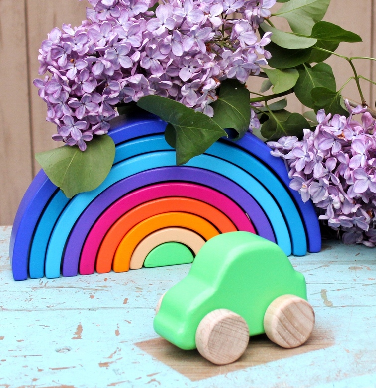 Деревянная машинка Седан