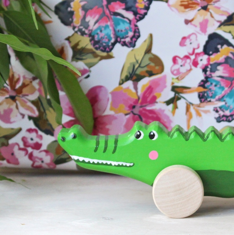 Крокодил на колесиках для самых маленьких Серия "Животные Африки"