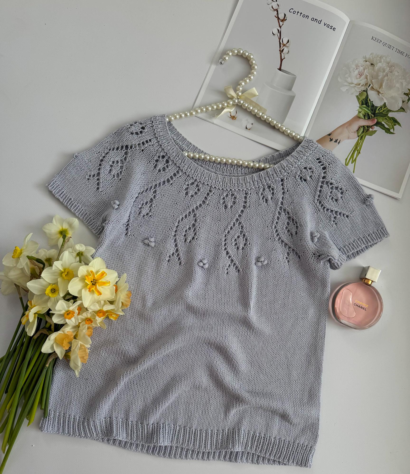 Женский свитер "Флора"