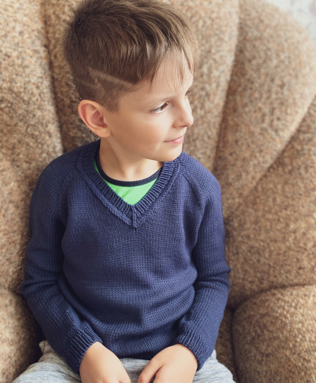 Пуловер детский «Школа»