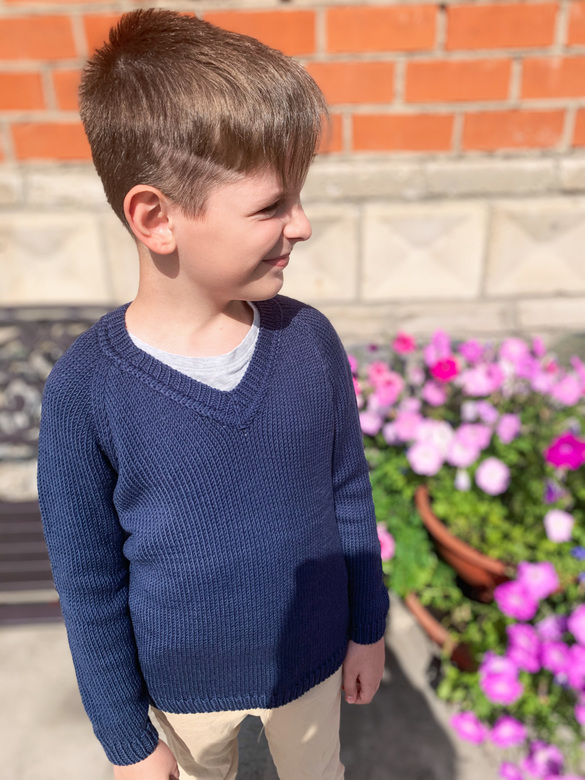 Пуловер детский «Школа»
