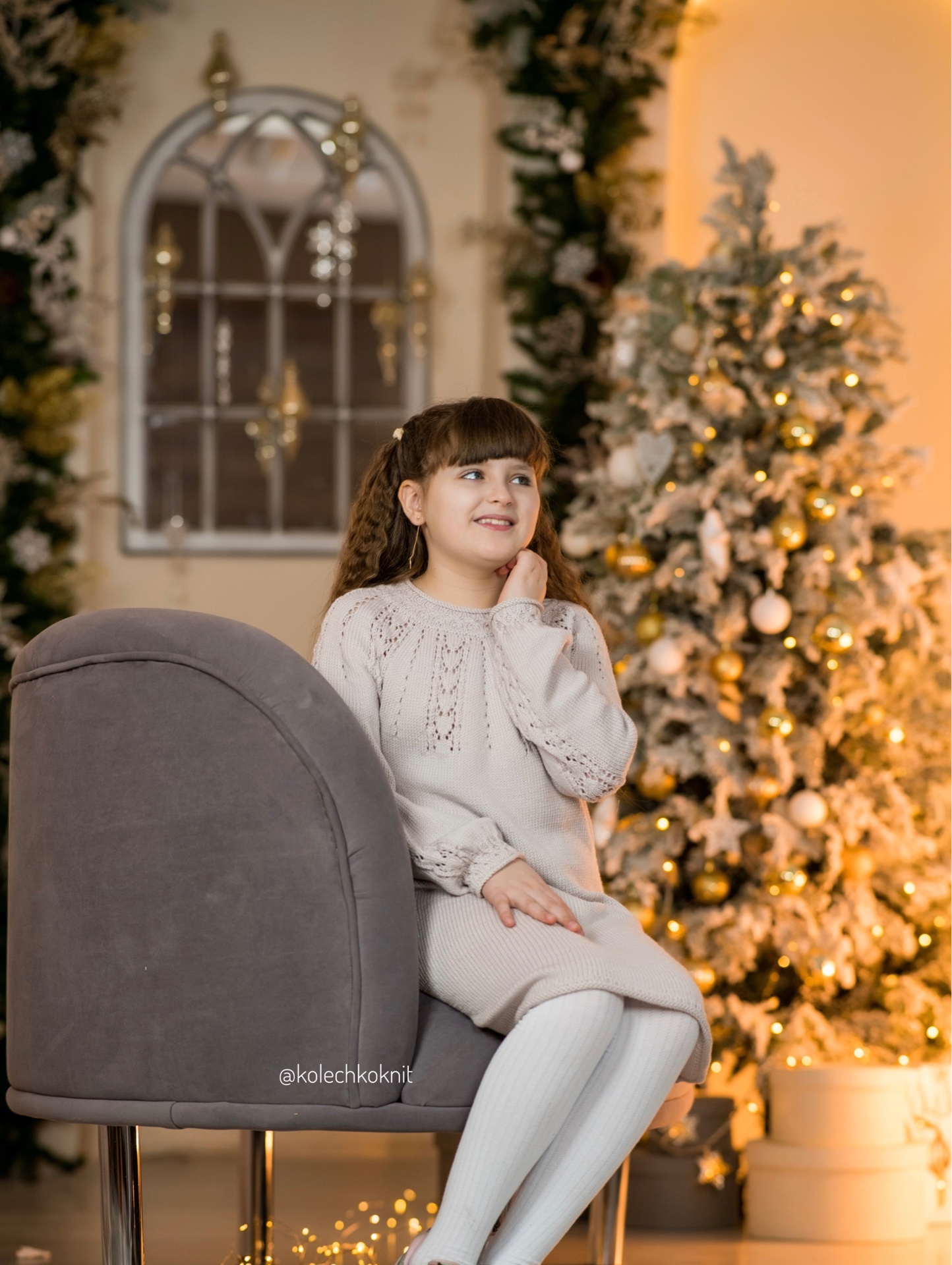 Детское платье Тюльпаны