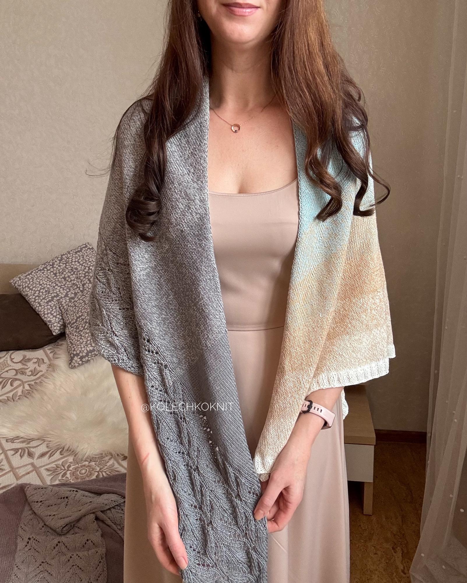 Косынка на плечи "Кассиопея"