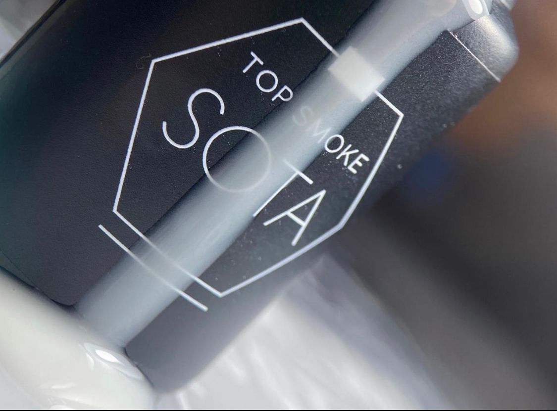 SMOKE Глянцевый дымчатый топ 30 ml