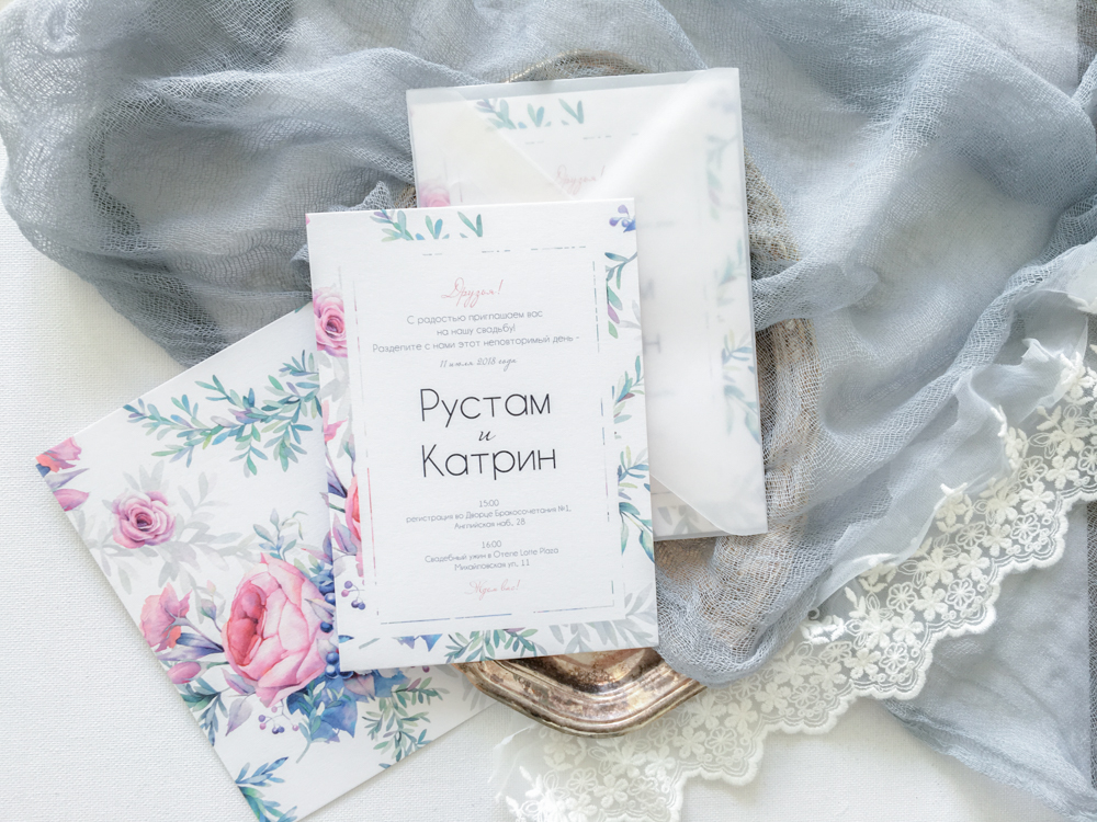 Приглашения "Bella" / "Белла"