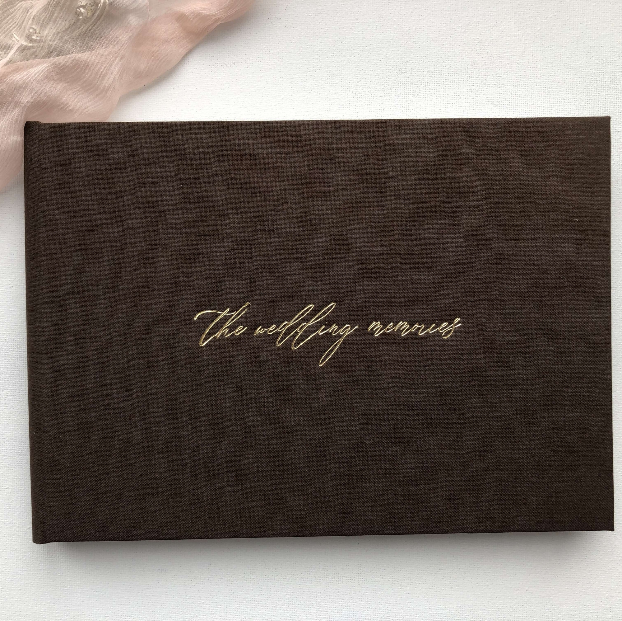 Книга пожеланий 23*16 см (тканевая обложка)