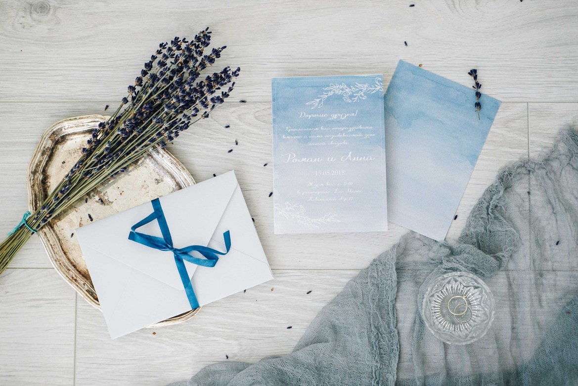 Приглашения "Веточка ивы"