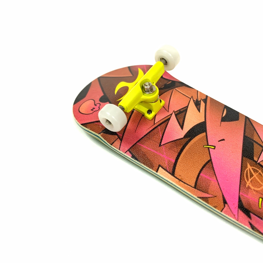 Комплит фингерборд Systeam FB - Red World Mini Monsters (c pro-колёсами)