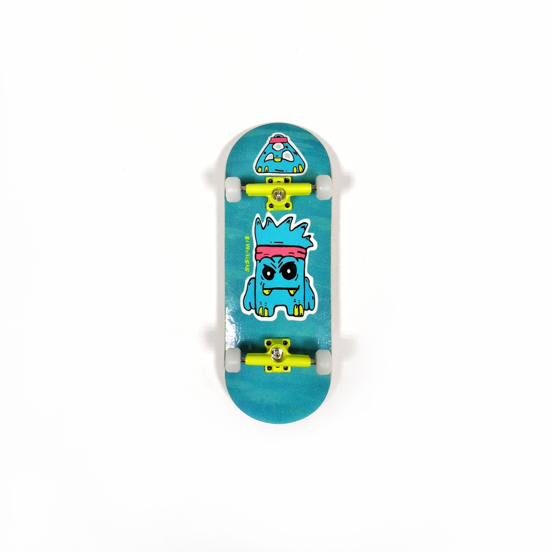 Комплит фингерборд Systeam FB - Scary Monster (c pro-колёсами)