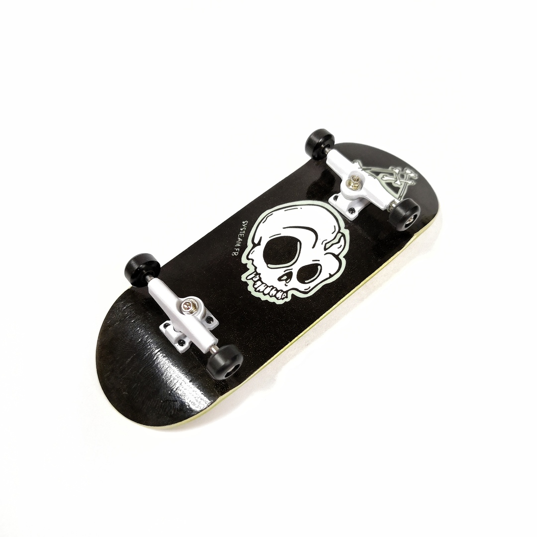 Комплит фингерборд Systeam FB - Skull Bones (c pro-колёсами)
