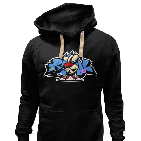 Толстовка RANDL - 'GRAFFITI DUDE'