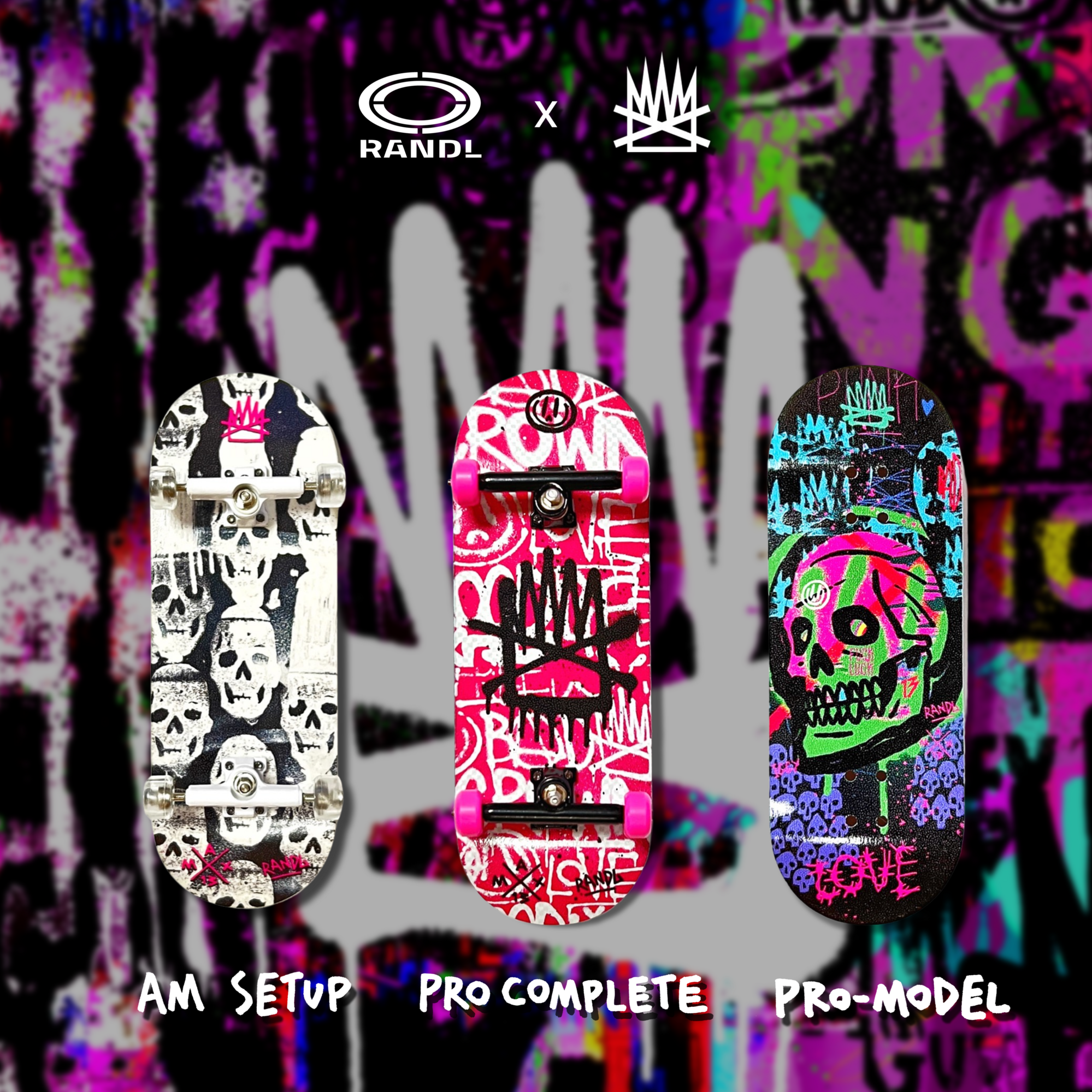 Дека фингерборд RANDL - PRO Model Iggy