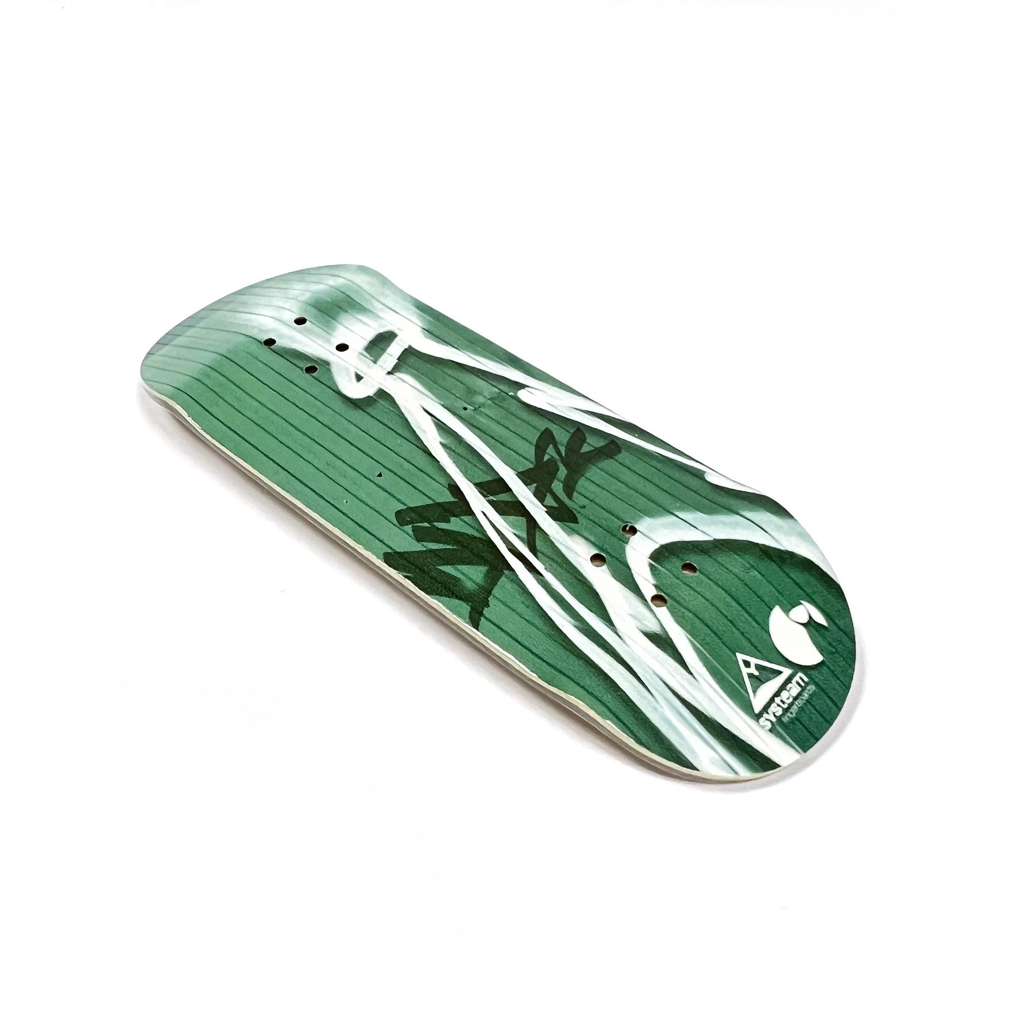 Дека фингерборд Systeam FB x ПЛАЩ - Green Fence