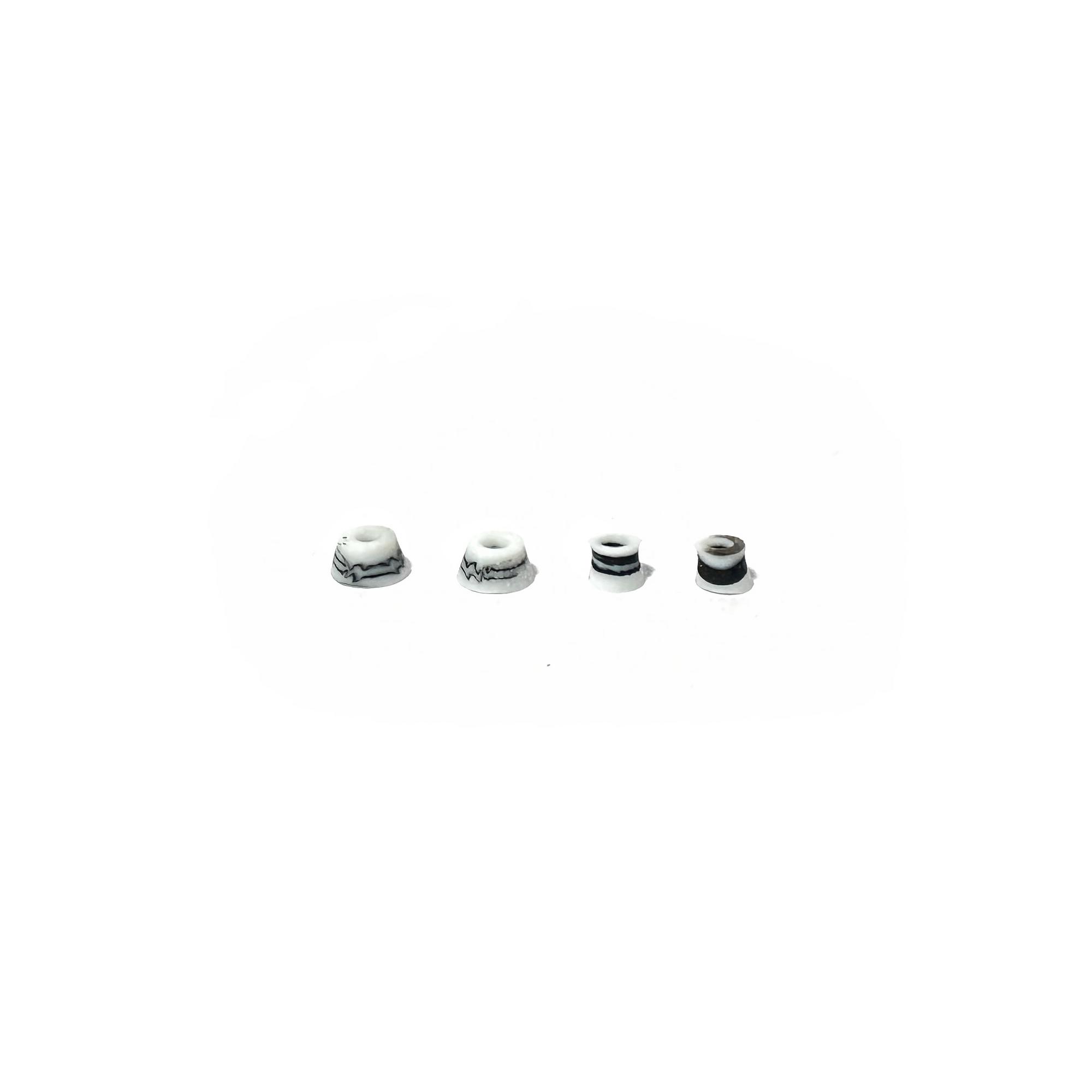 Амортизаторы Swirl Conical Bushings чёрно-белые