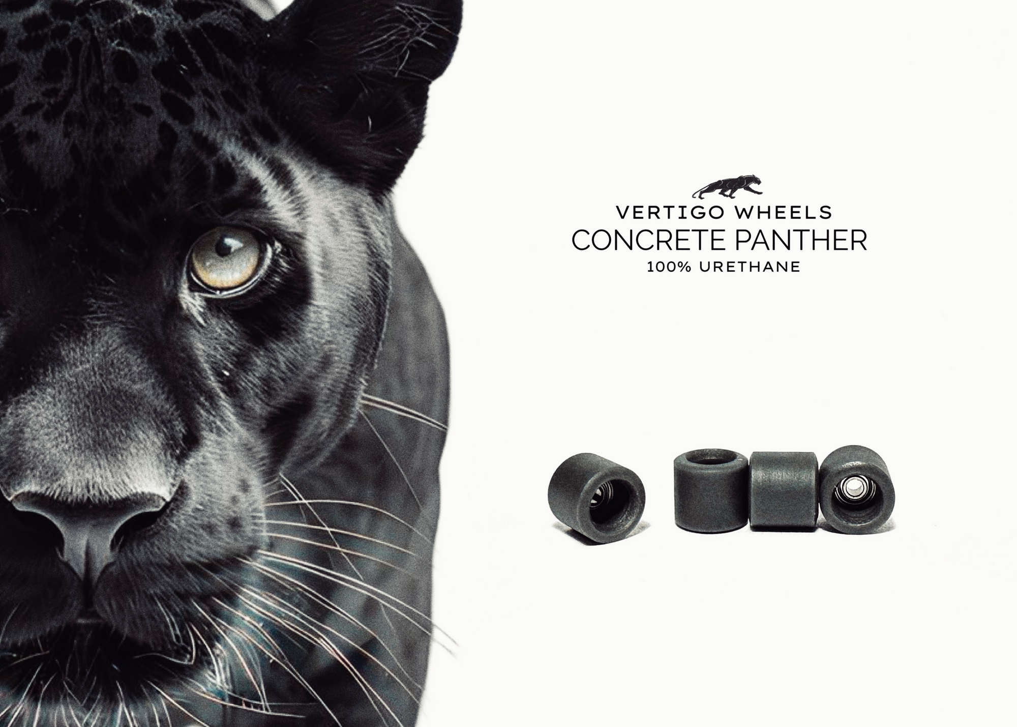 Колёса для фингерборда Vertigo Wheels - Concrete Panther 6.4x6.5