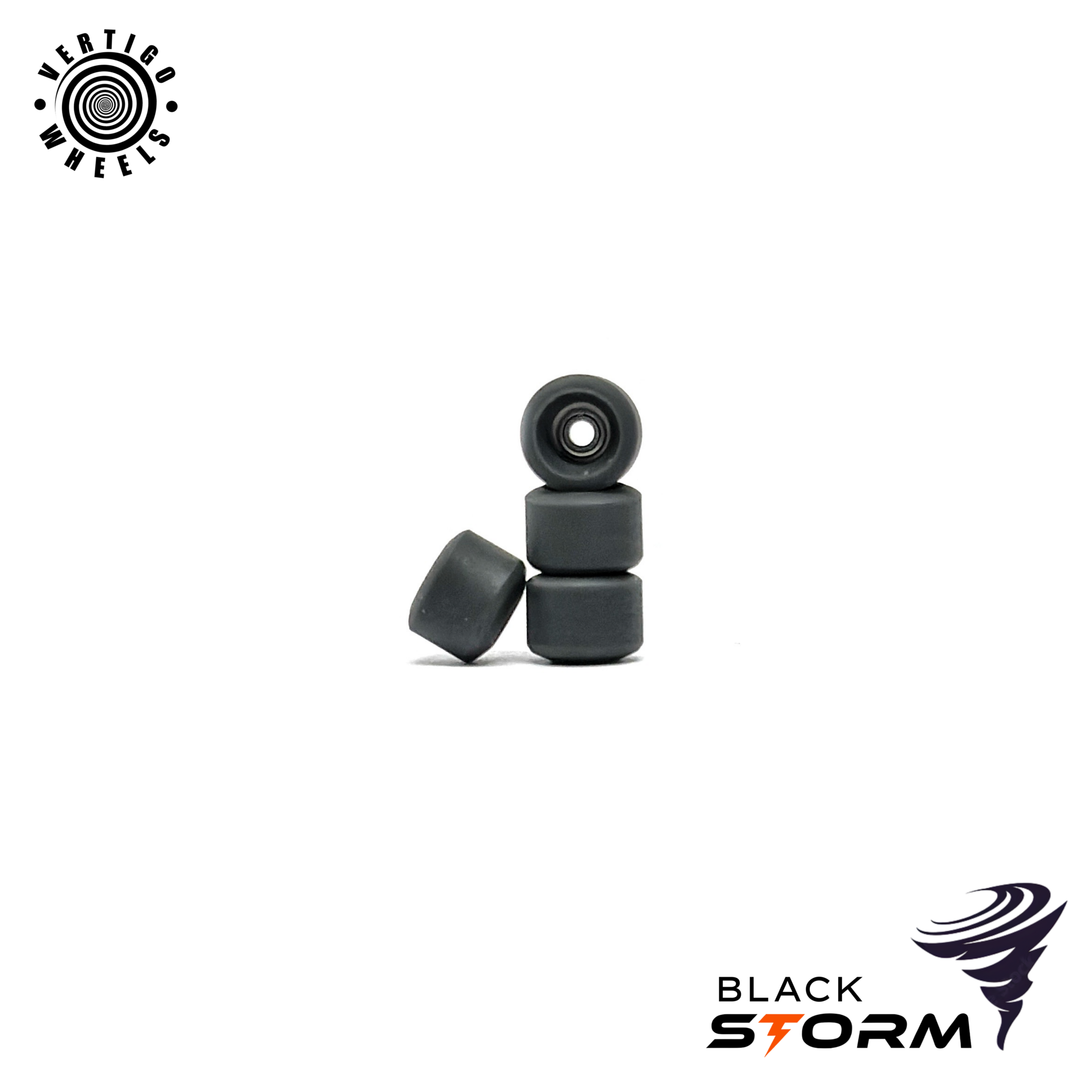 Колёса для фингерборда Vertigo Wheels - Black Storm 7.2x5.2