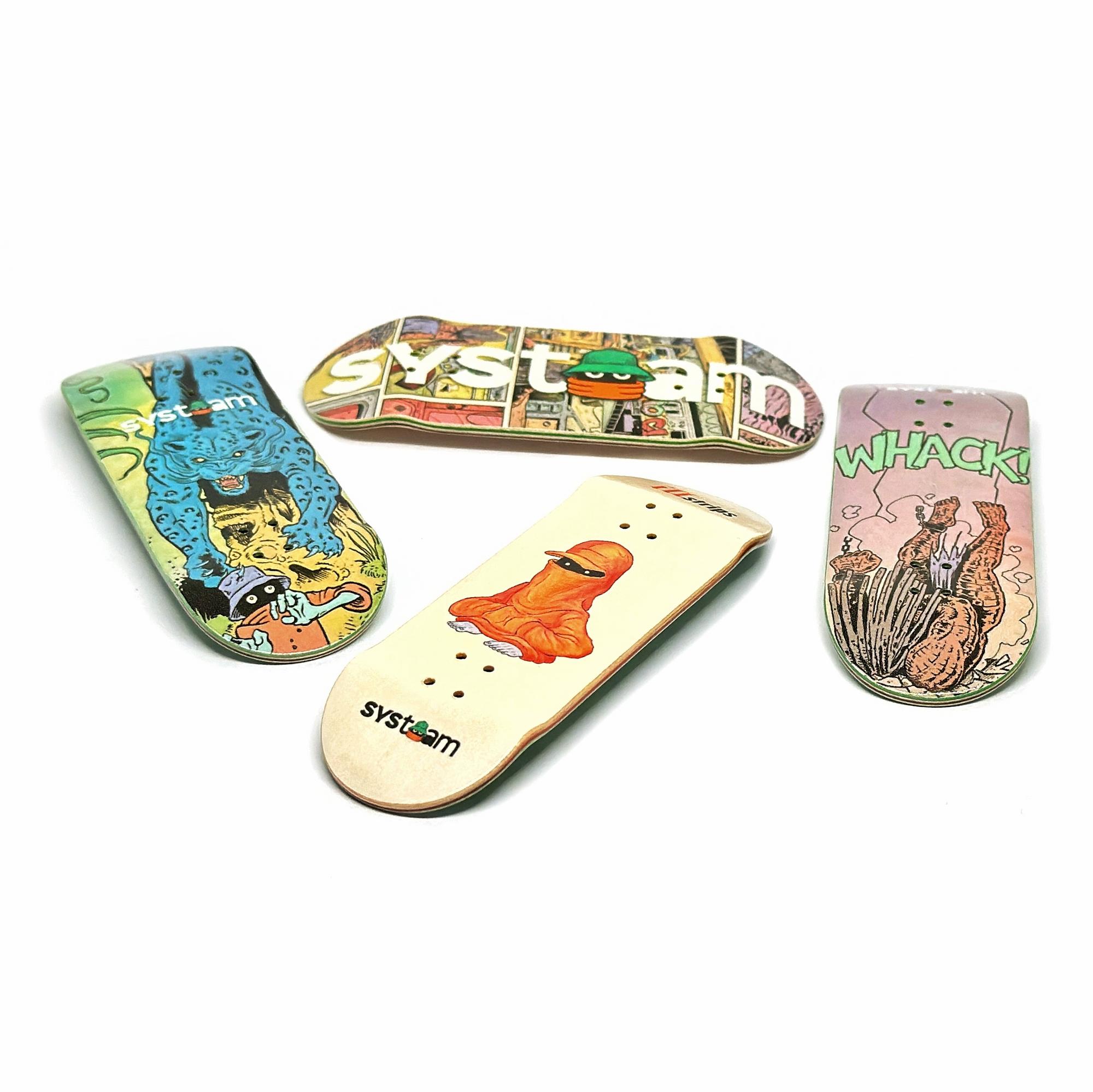 Дека фингерборд ILLstrips x Systeam FB - B2B