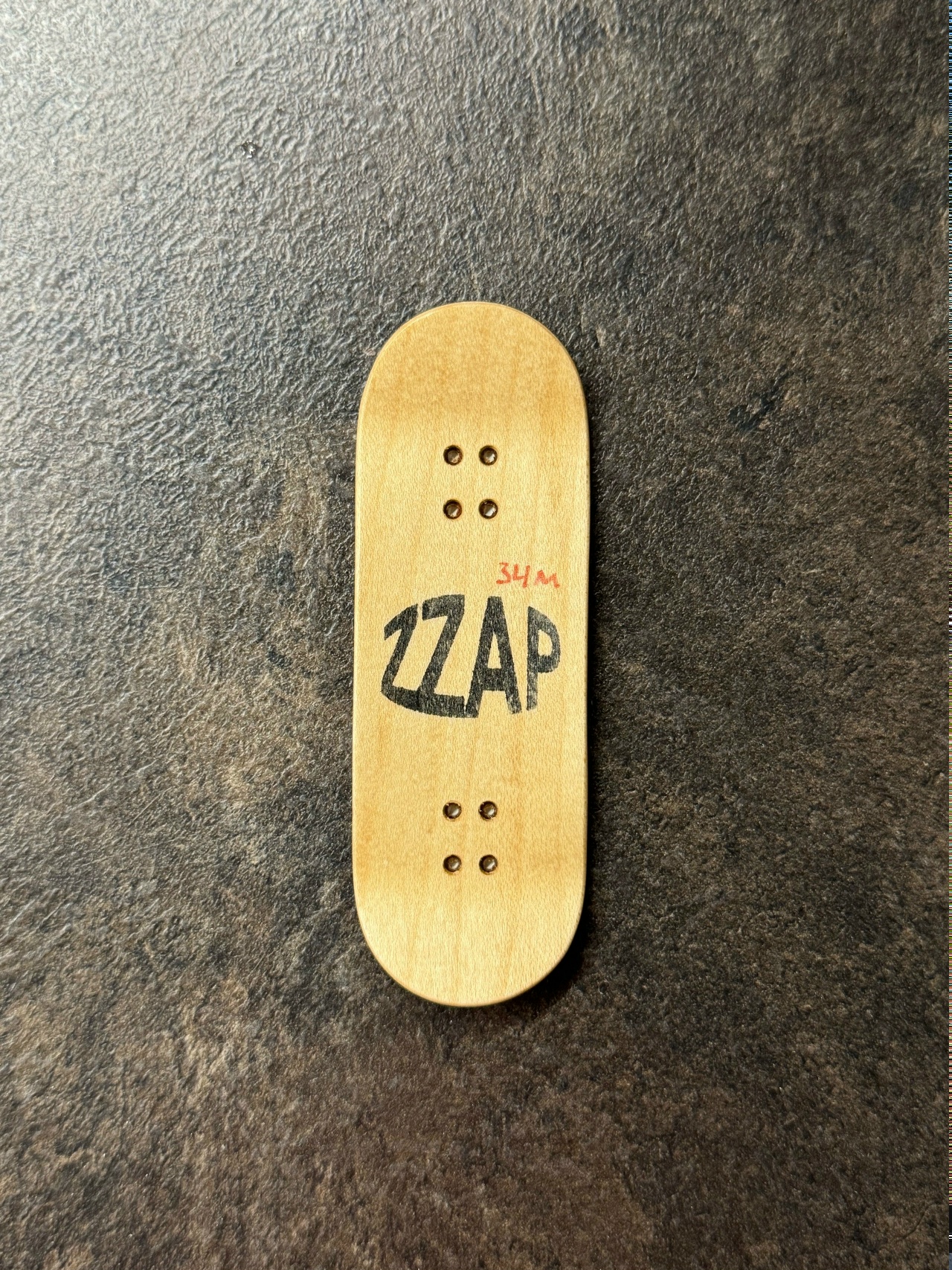 Дека фингерборд ZZAP - PINK CAT 34mm medium mold