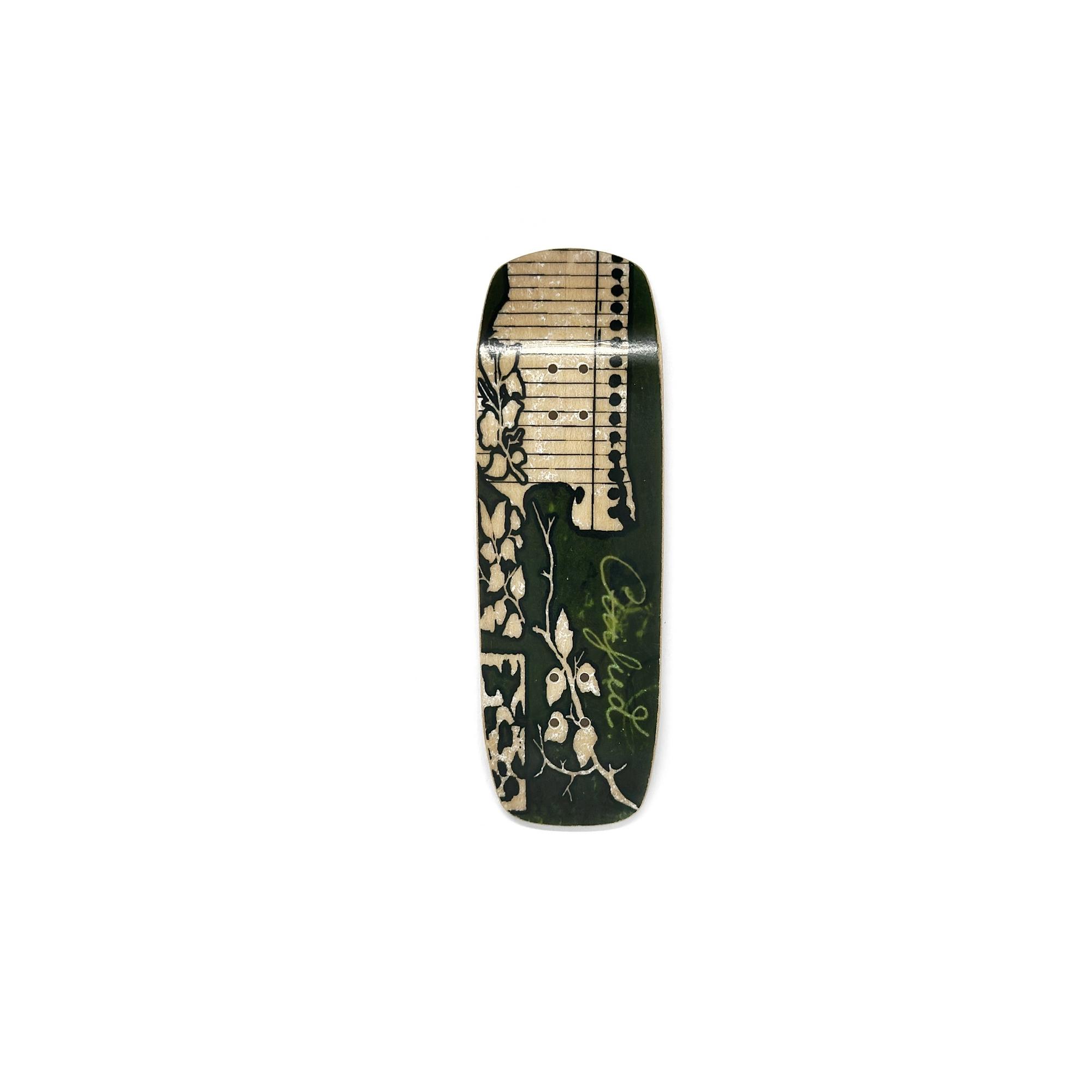 Дека фингерборд Citified - Green boxy 32.5mm