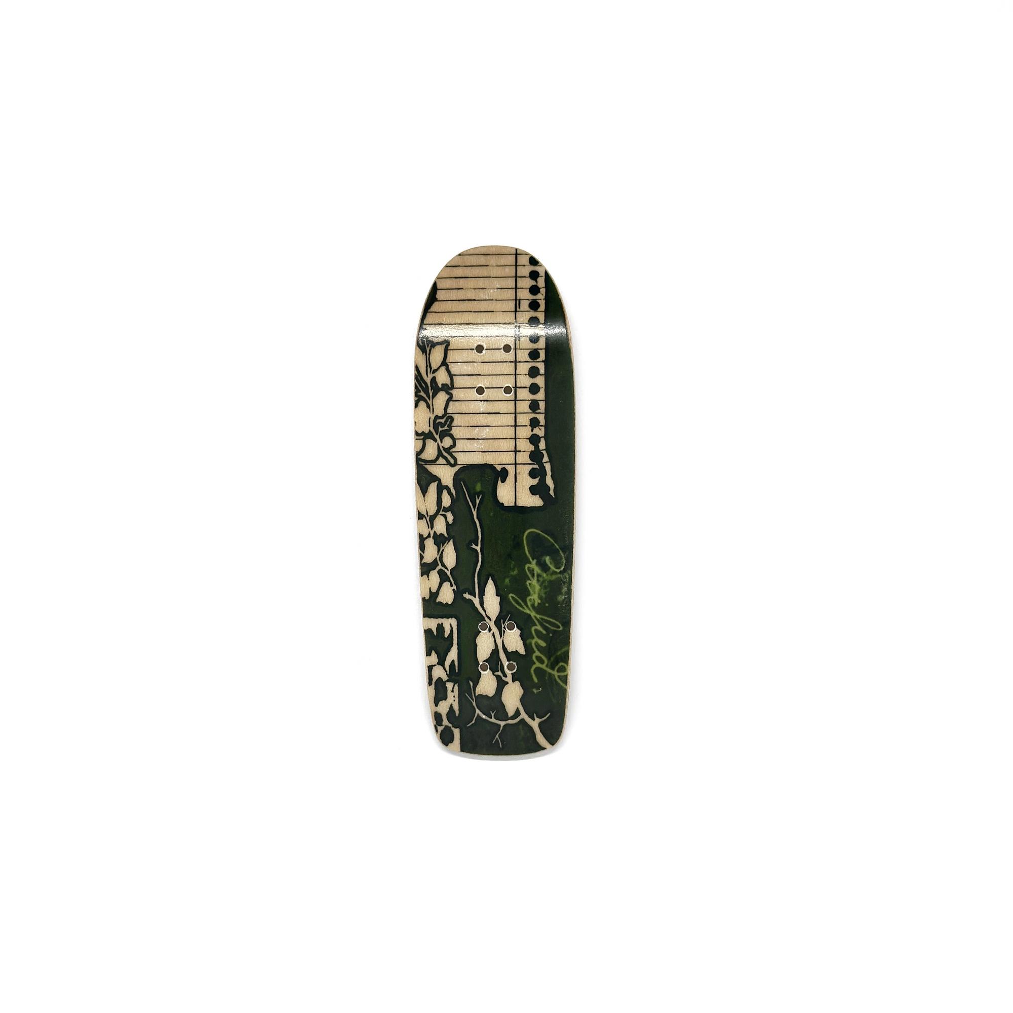 Дека фингерборд Citified - Green fish 31mm