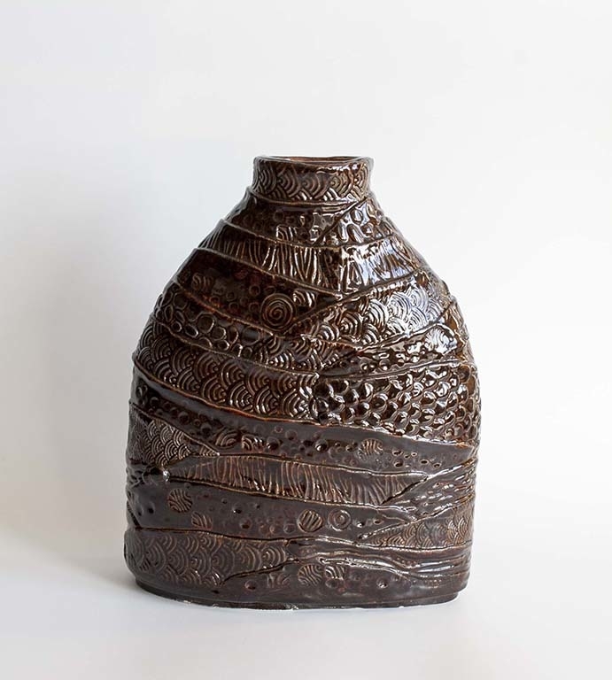 "Хвост Русалки" каштаново-коричневая