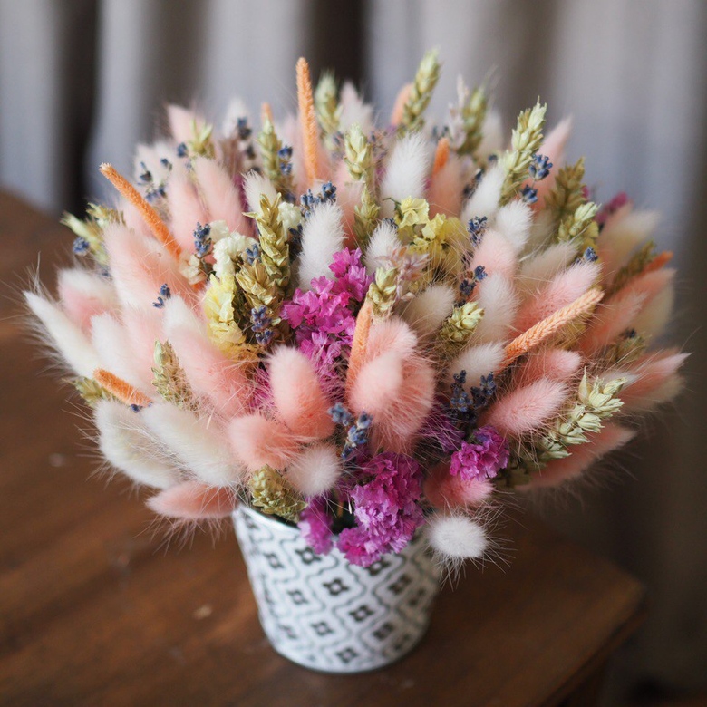 композиция из сухоцветов