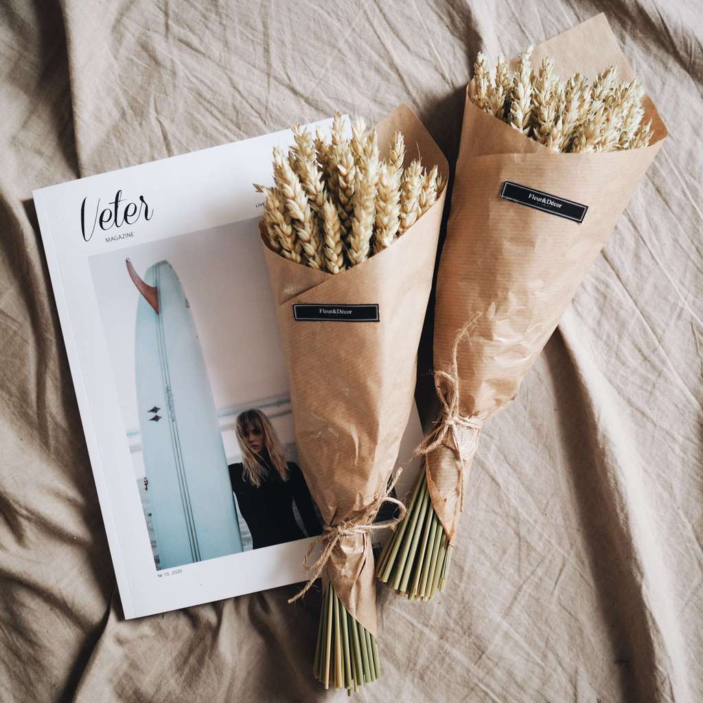 Небольшой букет пшеницы