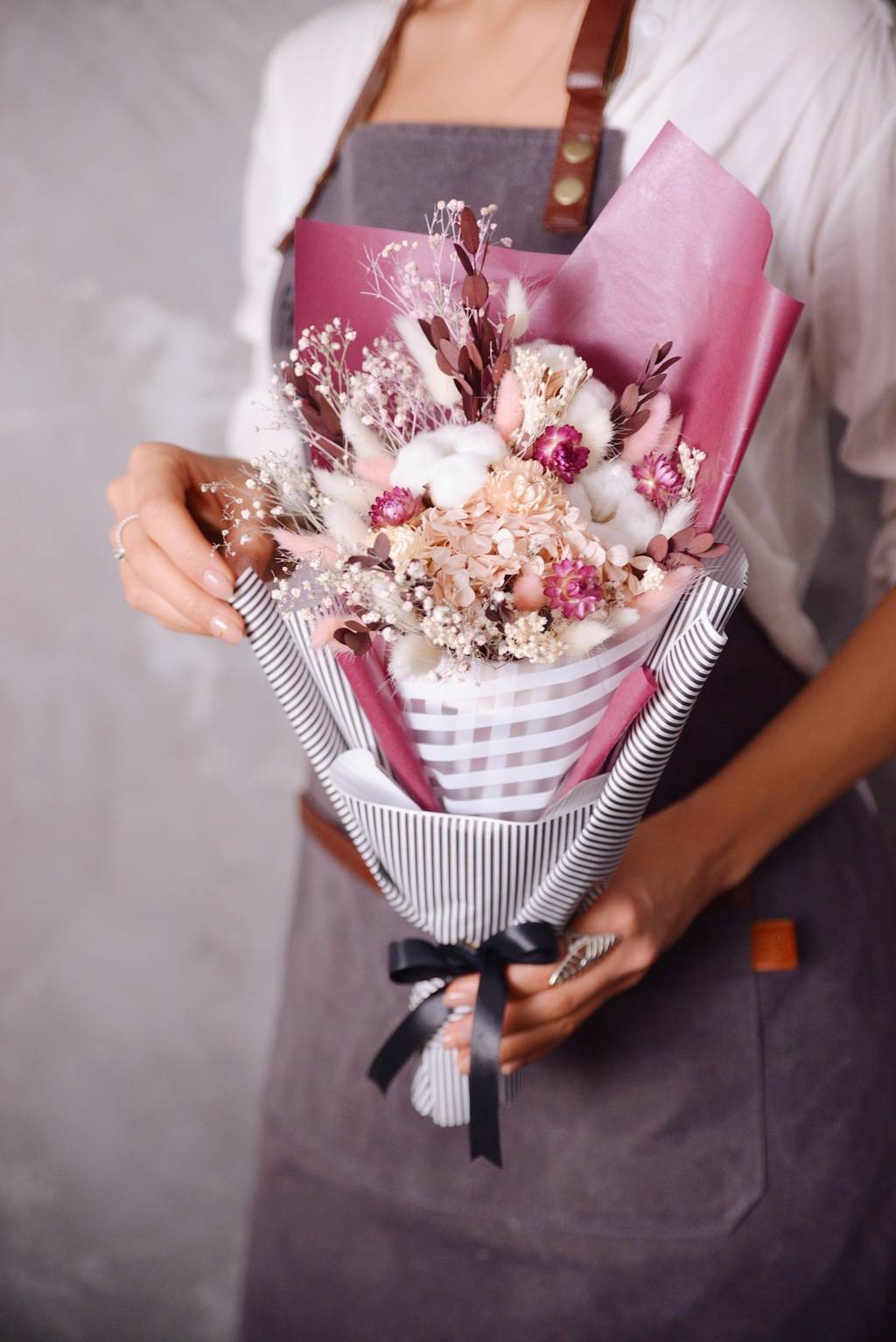 букет из сухоцветов fleur&Décor