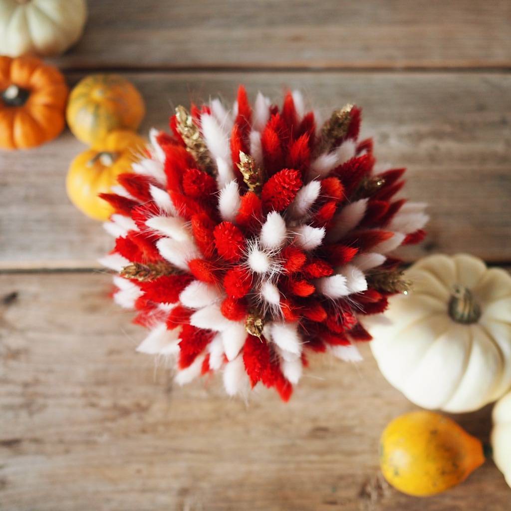 композиция из сухоцветов