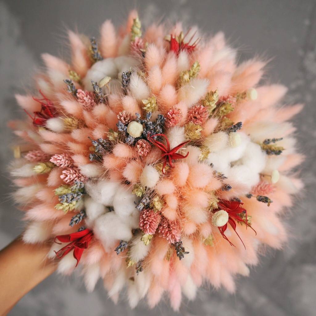 Букет из сухоцветов купить в Москве