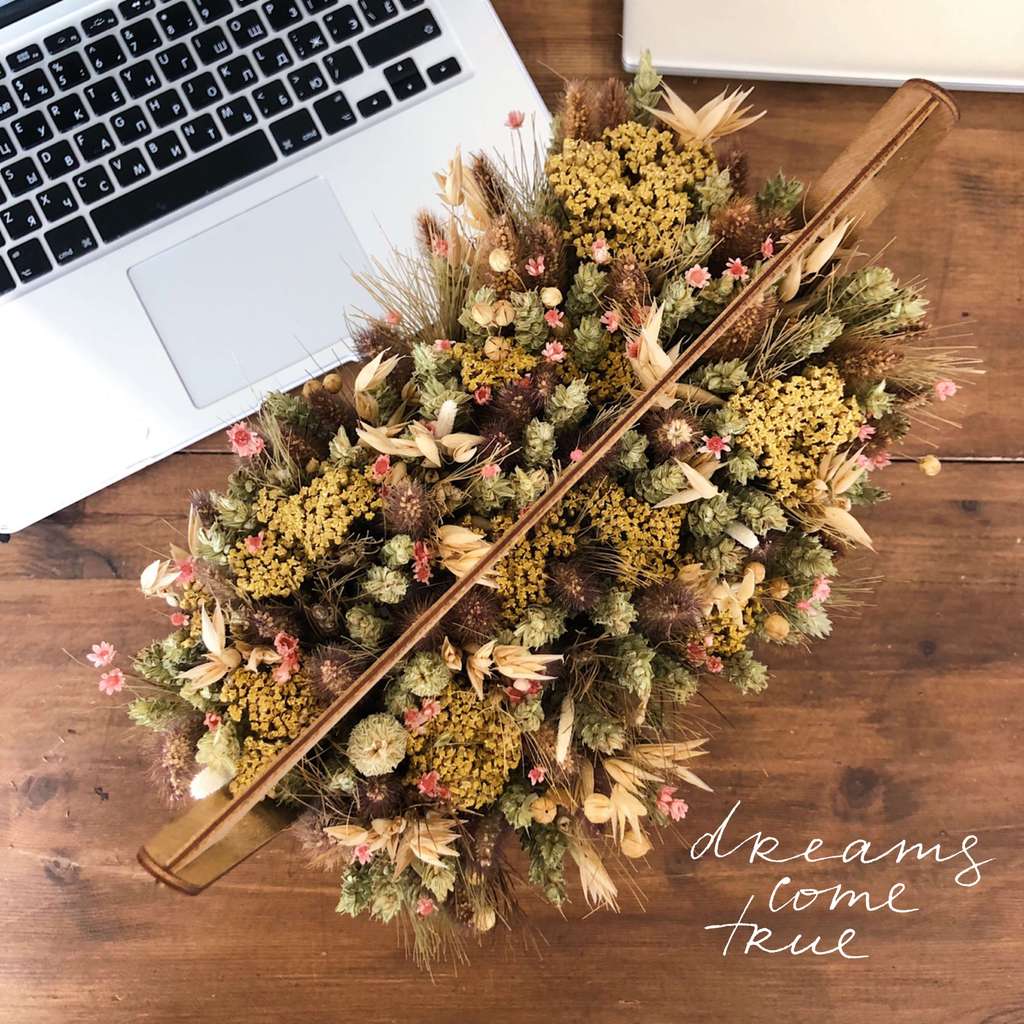 композиция из сухоцветов Москва