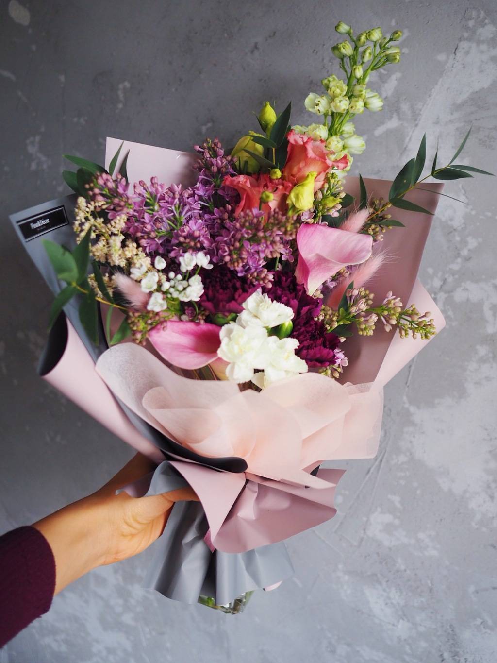 Букет "Нежные каллы"