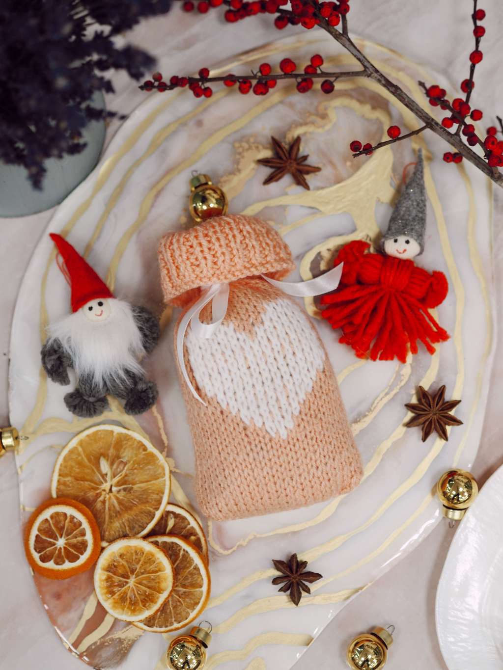 Скандинавское саше с лавандой