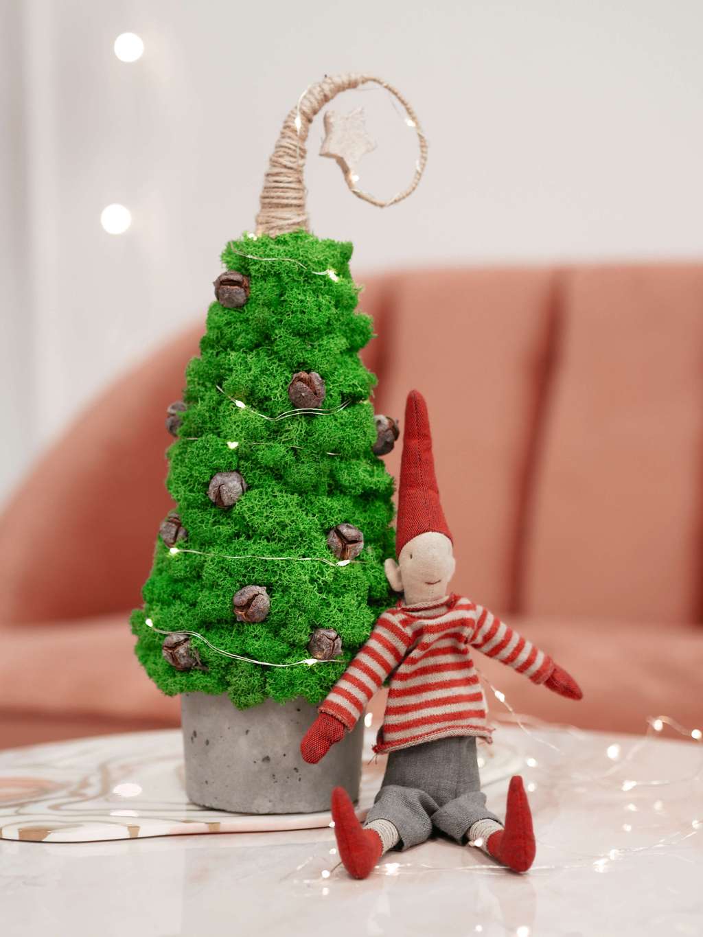 елка из стабилизированного мха