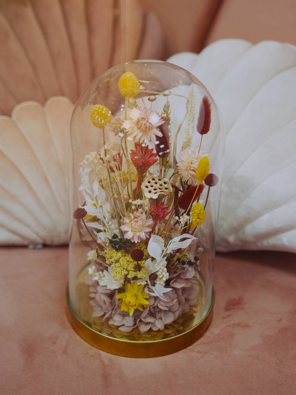 Клош из сухоцветов с доставкой