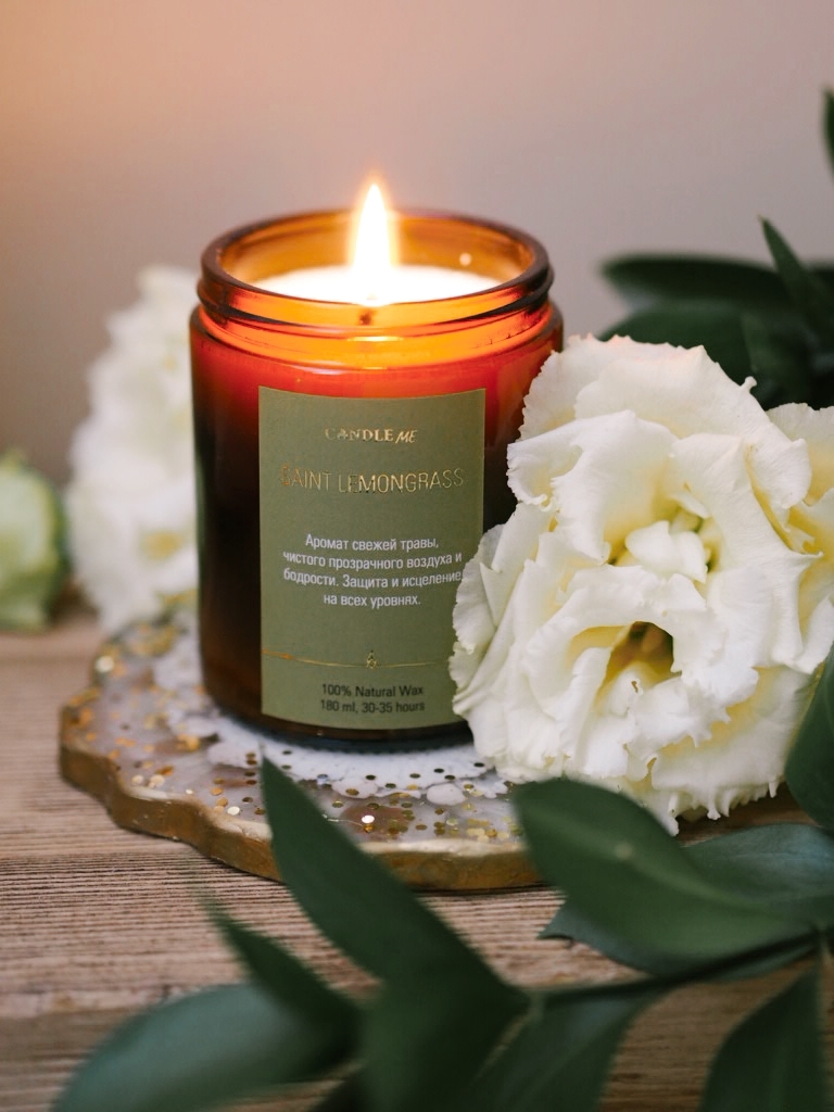 Свеча ароматическая Saint Lemongrass