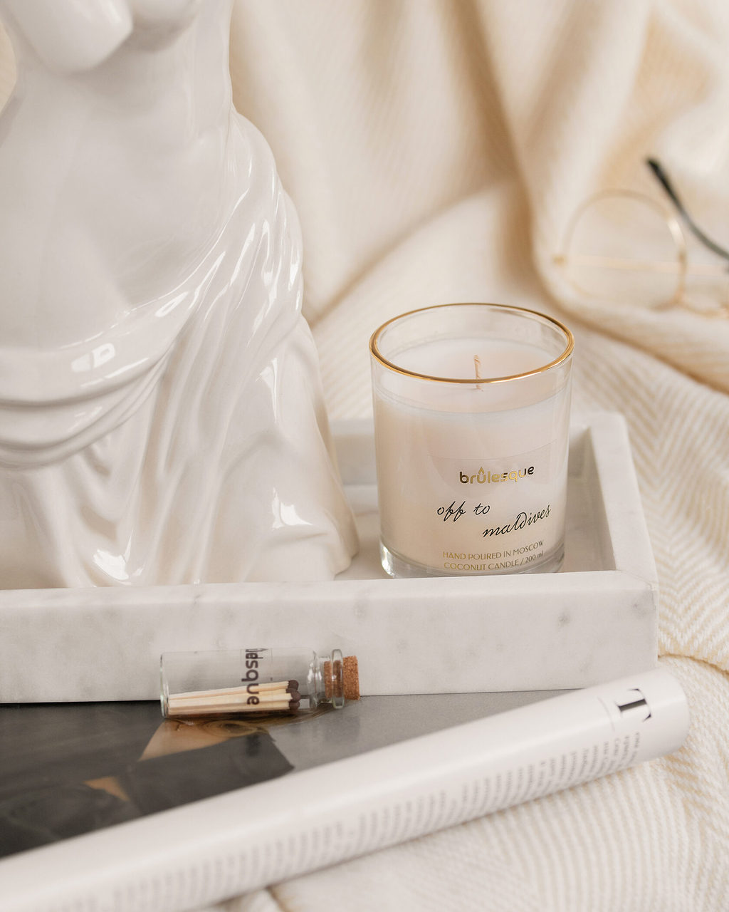 Свеча off to maldives